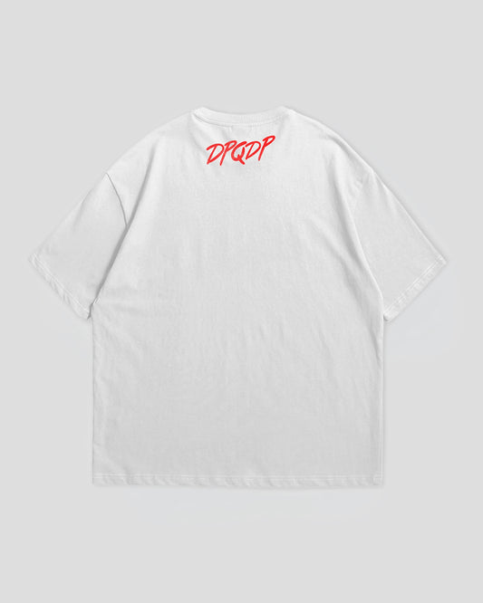 CAMISETA TRIPLE FOTO BLANCO Y NEGRO BLANCA