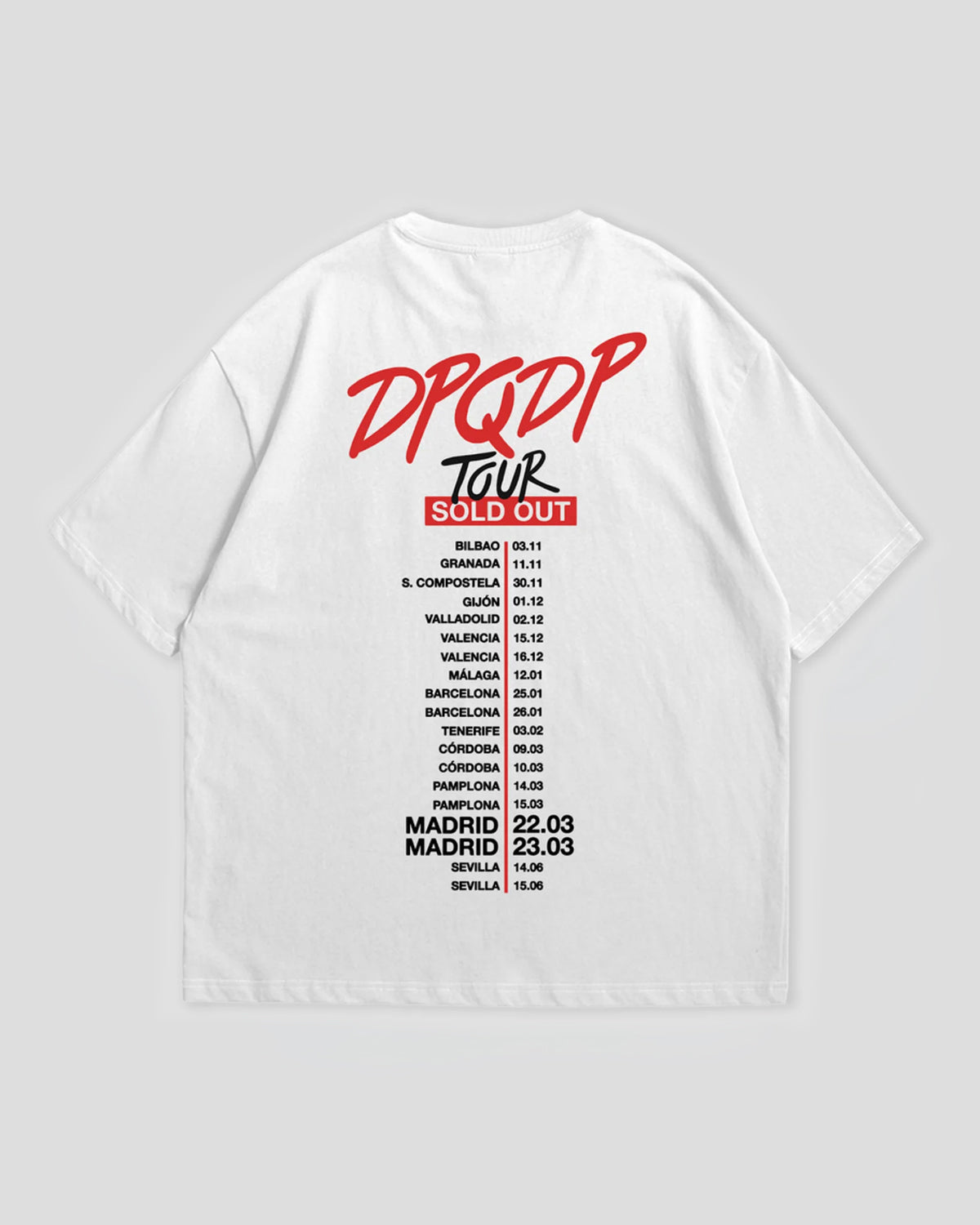 CAMISETA FOTO DPQDP BLANCA