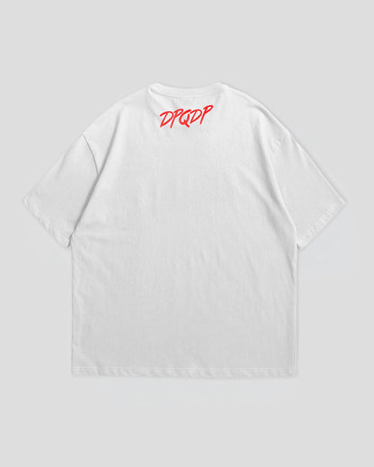 CAMISETA TRIPLE FOTO BLANCO Y NEGRO BLANCA