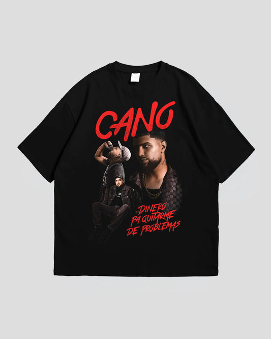 CAMISETA TRIPLE FOTO COLOR NEGRA