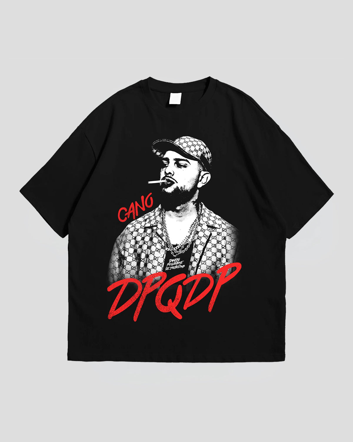 CAMISETA FOTO DPQDP NEGRA